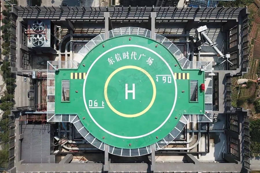 直升機(jī)停機(jī)坪機(jī)場(chǎng)標(biāo)志顏色是固定的嗎？都有哪些？